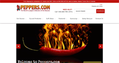 Desktop Screenshot of peppers.com